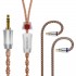 LETSHUOER LR-NEBULA Câble pour Écouteurs Jack 3.5mm vers CIEM 0.78mm Cuivre Monocristallin 6N 1.2m