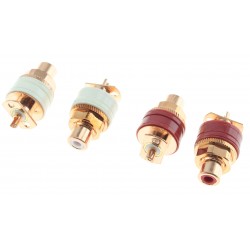 VIBORG RC-101 RCA Connectors Pure Copper (Pair)