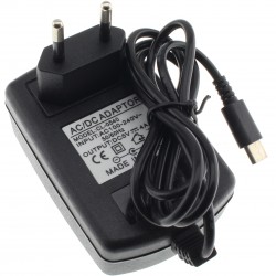 USB-C Mains Adapter Power supply 100-240V AC to 5V 4A DC