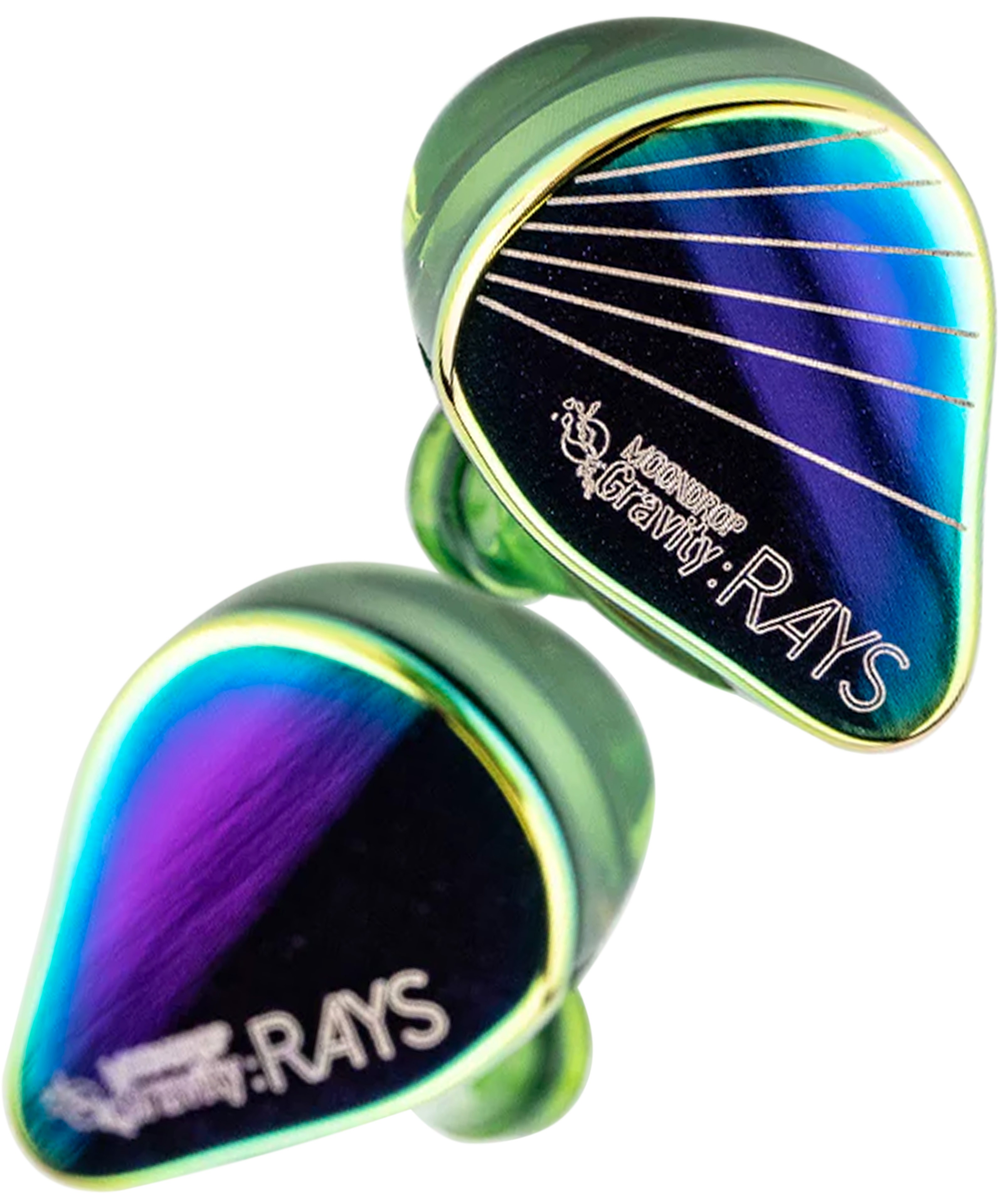 MOONDROP RAYS In-Ear Monitors IEM Dynamic Planar Magnetic 30 Ohm 120dB 7Hz-39kHz