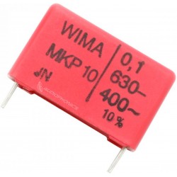 WIMA MKP10 Condensateur polypropylène 15mm 630V 0.1µF