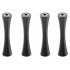 DD HIFI SR85 Pieds aluminium pour meuble HiFi 85mm Noir (Set x4)
