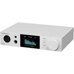 TOPPING DX5 II DAC 2xES9039Q2M Headphone Amplifier X-Hybrid Bluetooth 32bit 768kHz DSD512 White