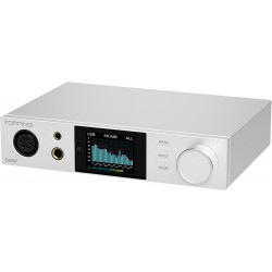 TOPPING DX5 II DAC 2xES9039Q2M Headphone Amplifier X-Hybrid Bluetooth 32bit 768kHz DSD512 Silver