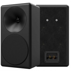 Ascilab F6BS Enceintes Bibliothèque 125W 4 ohm 83dB Noir