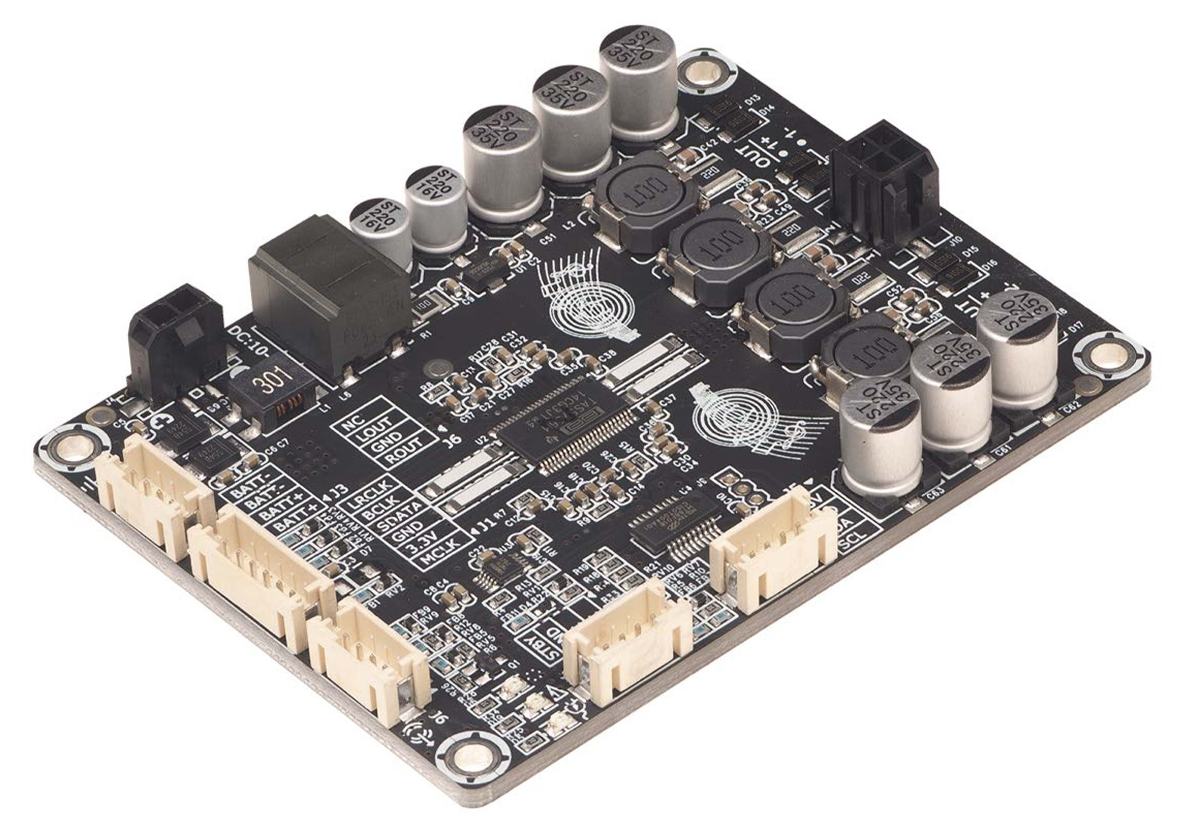 WONDOM AA-AB32255 Module Amplificateur Class D DAC TAS5756 24bit 192kHz 2x30W 4 Ohm