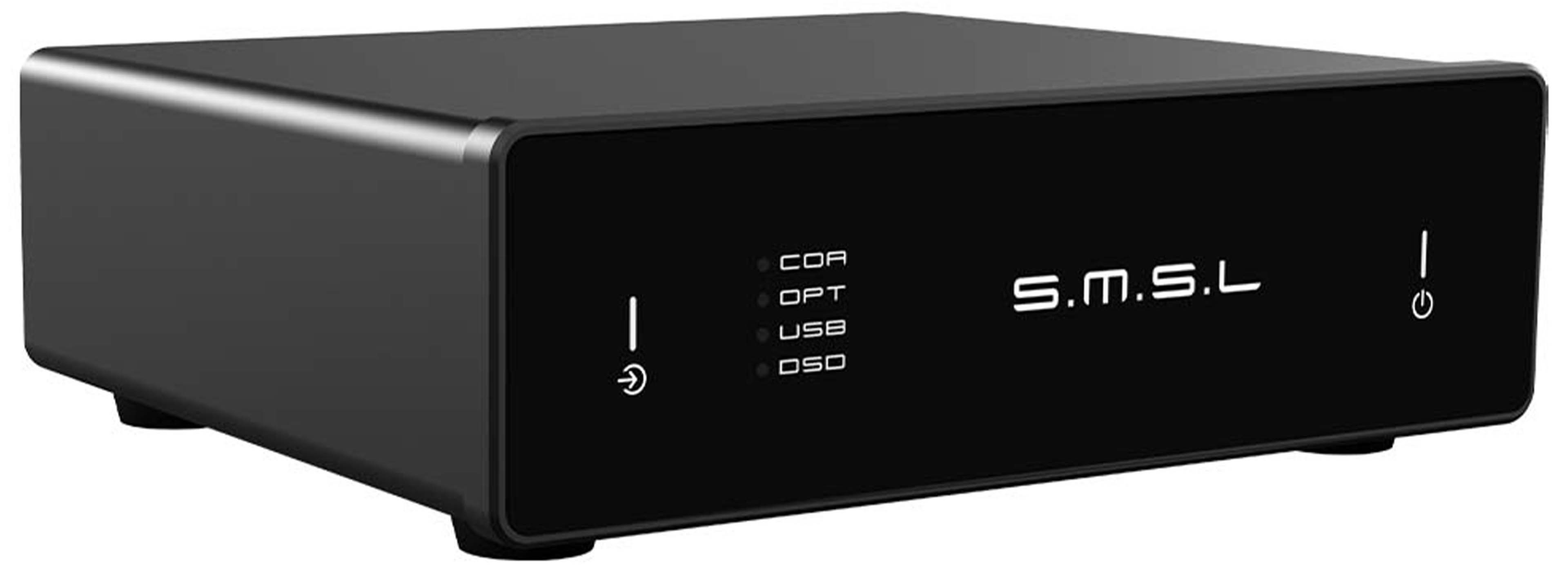 SMSL D1 DAC ROHM BD34352EKV XMOS XU316 32bit 768kHz DSD512