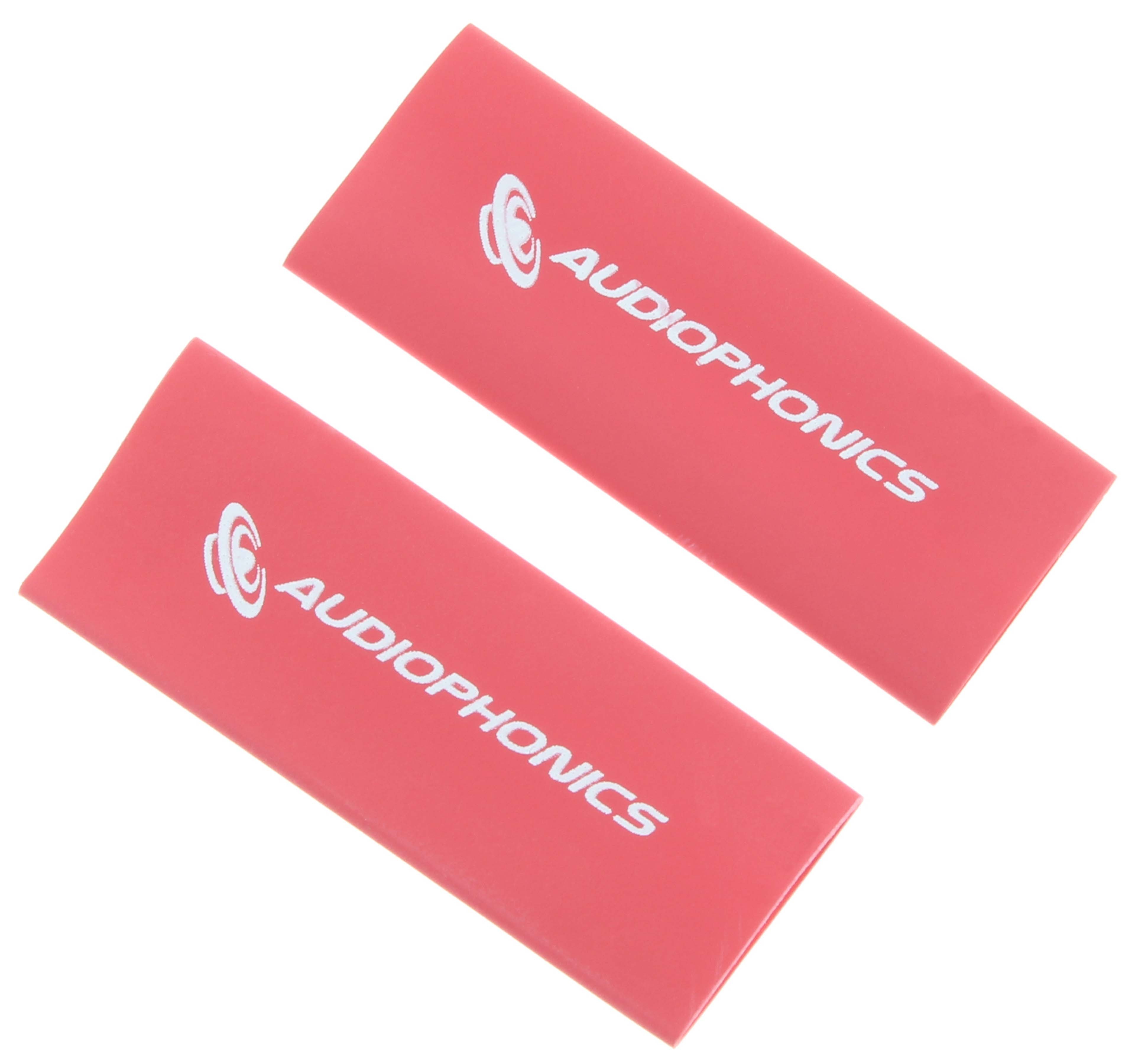 AUDIOPHONICS Heat Shrink Tubing 3:1 Ø12mm Red (x2)