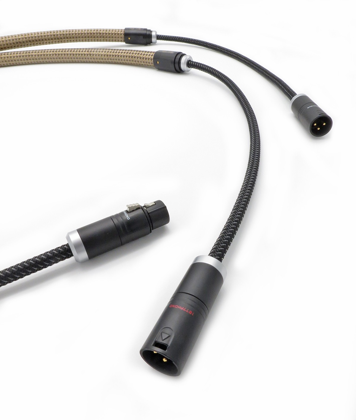 [GRADE S] 1877PHONO OCC Silver Dart Modulation Cable XLR-XLR (Pair) 1.5m