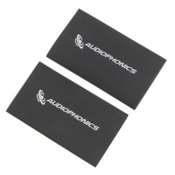 AUDIOPHONICS Gaines Thermorétractables pour Câbles 3:1 Ø18mm Noir (x2)