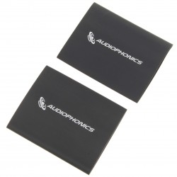 AUDIOPHONICS Gaines Thermorétractables pour câbles 3:1 Ø25mm Noir (x2)