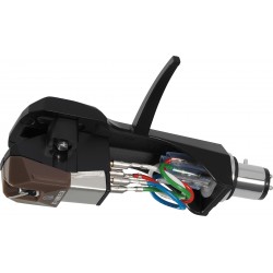 AUDIO-TECHNICA AT-VM95SH/H Cellule Phono Stéréo Shibata avec Porte-Cellule AT-HS6
