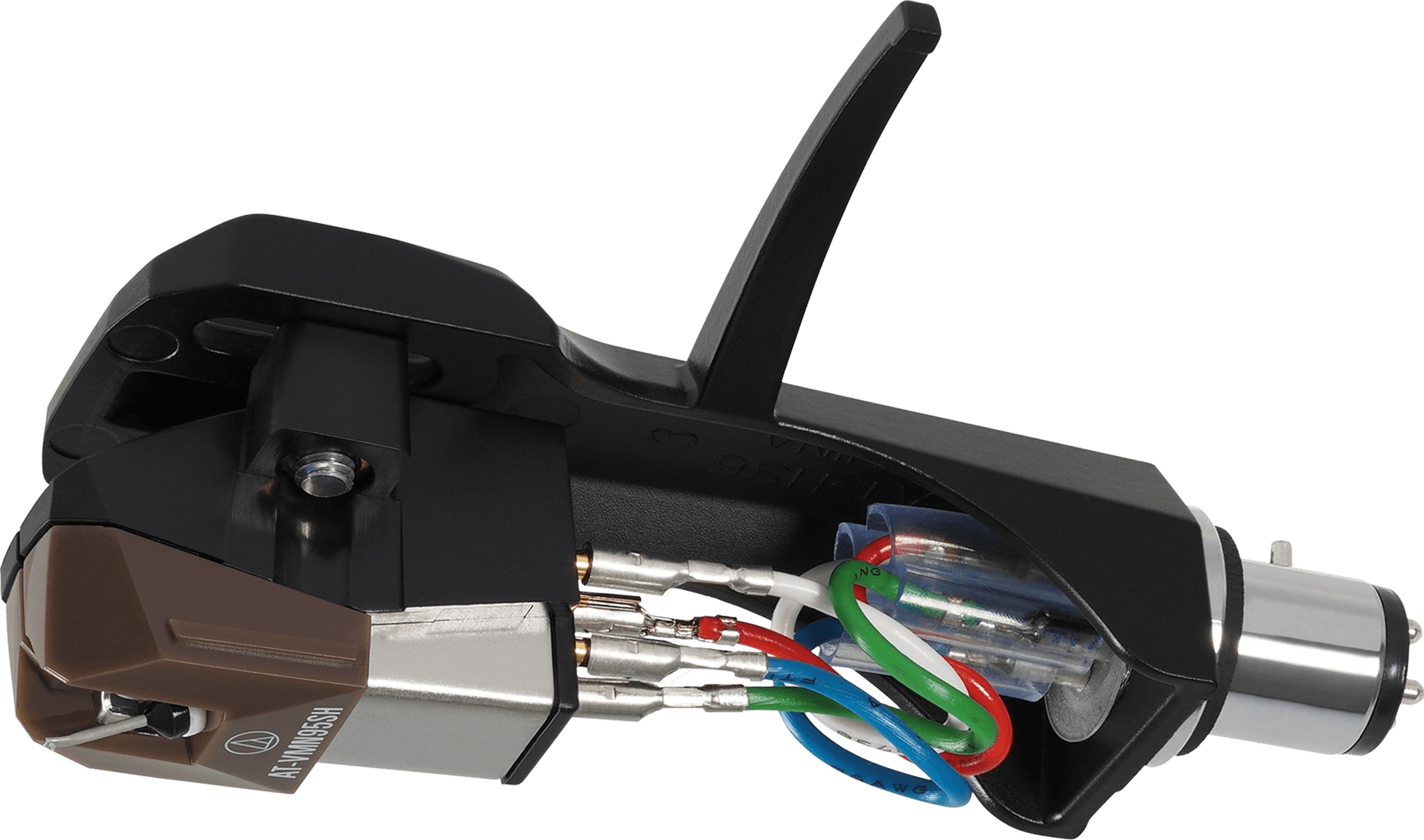 AUDIO-TECHNICA AT-VM95SH/H Cellule Phono Stéréo Shibata avec Porte-Cellule AT-HS6