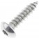 Vis à bois Tête Bombée à Six Pans Creux BHC M3x10mm Acier Inoxydable Argent (x10)