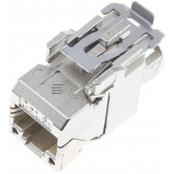 TELEGARTNER J00029A6000 Connecteur RJ45 Ethernet Cat.6A Femelle Blindé Ø9mm