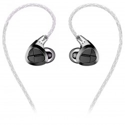 SHANLING SONO S Écouteurs Intra-Auriculaires 2DD+1BA 16 ohm 103±3dB 20Hz-40kHz Gris