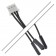 Câble XH 2.54mm Femelle / 2.54mm Standard Femelle 2 Connecteurs 3 pôles 15cm