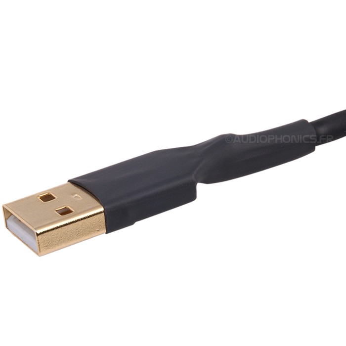 Connecteur USB type A DIY plaqué Or