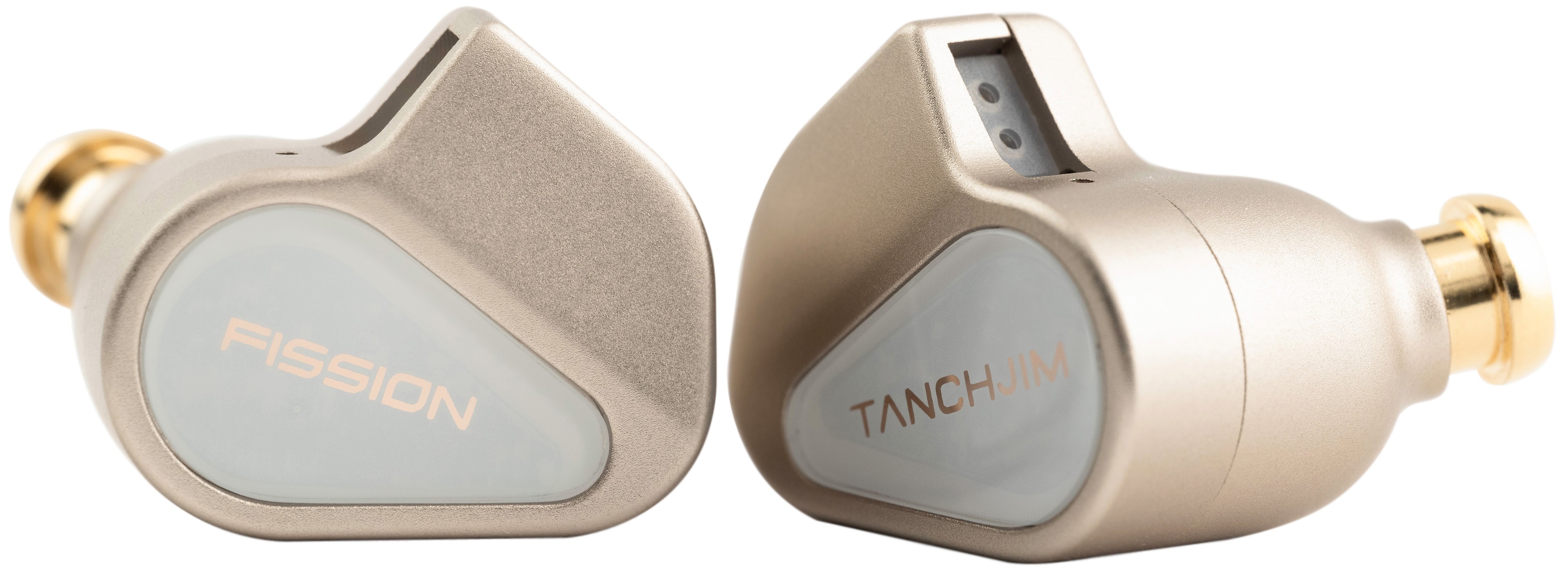 TANCHJIM FISSION Écouteurs Intra-Auriculaires IEM Dynamique 16 Ohm 126dB 8Hz-48kHz Champagne