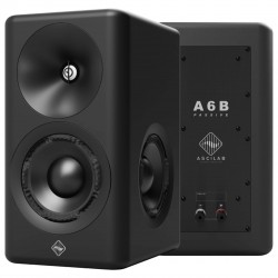 ASCILAB A6B Enceintes Bibliothèque 500W 4 Ohm 82dB Noir (La paire)