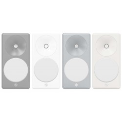 ASCILAB Grille de Woofer pour AsciLab C6B Blanc (La paire)