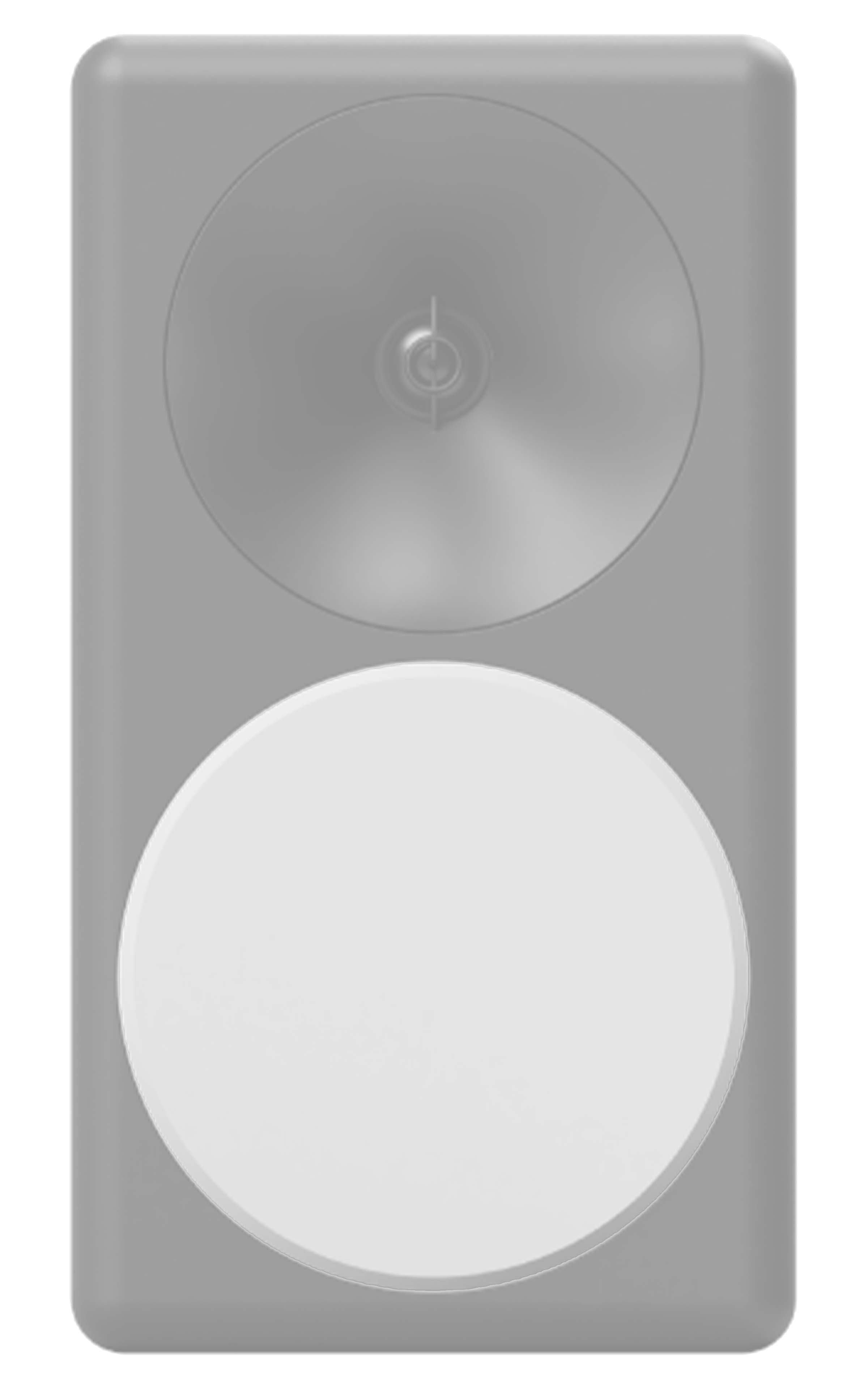 ASCILAB Grille de Remplacement pour AsciLab F6Bs Blanc (La paire)