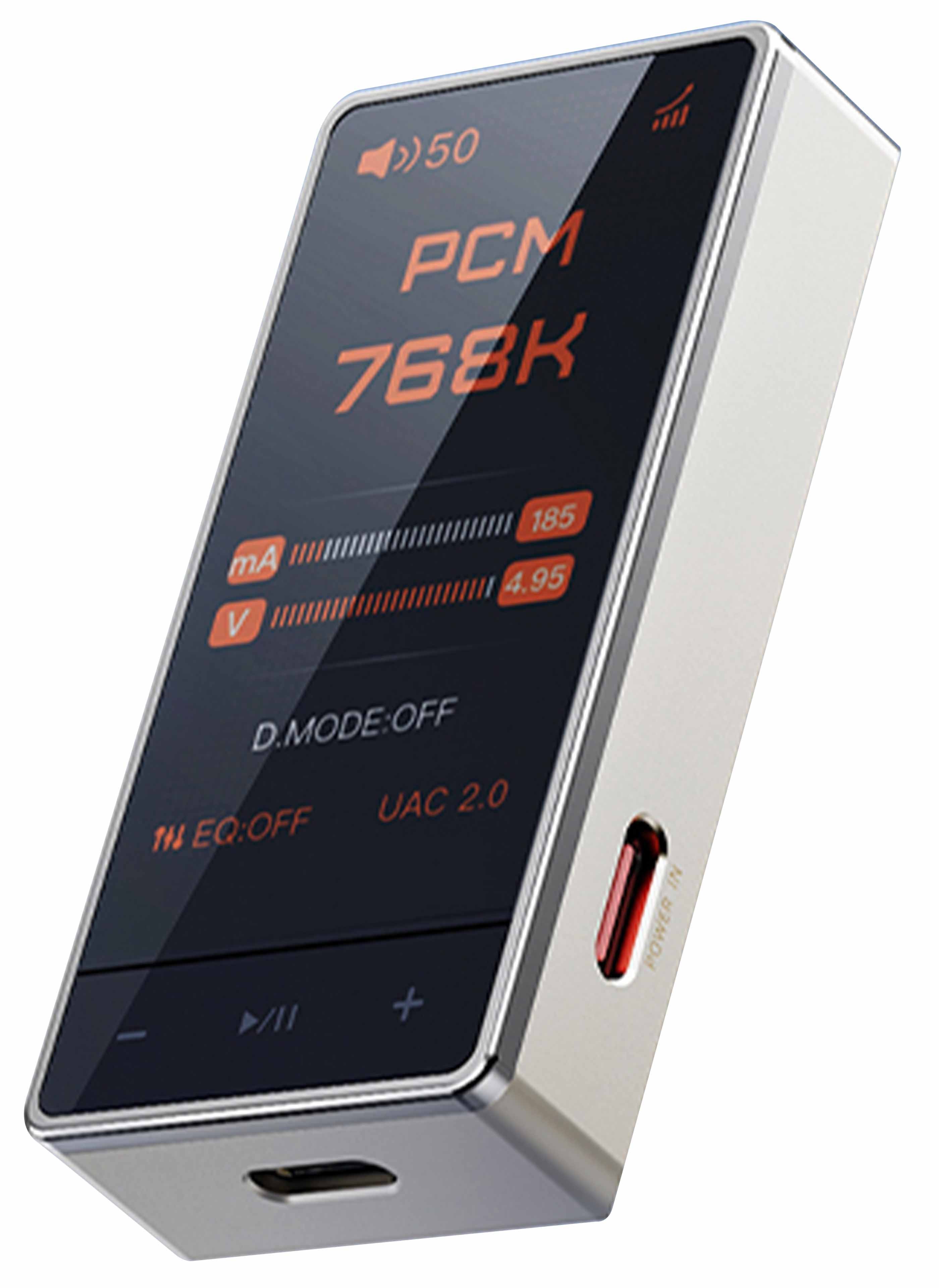 FIIO QX13 Portable DAC Headphone Amplifier ES9027PRO XMOS XU-316 32bit 768kHz DSD512 Titanium Gold