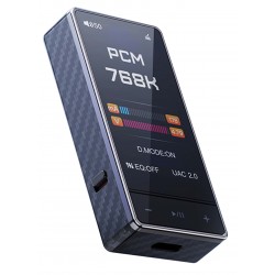 FIIO QX13 DAC Amplificateur Casque Portable ES9027PRO XMOS XU-316 32bit 768kHz DSD512 Fibre Carbone Noir