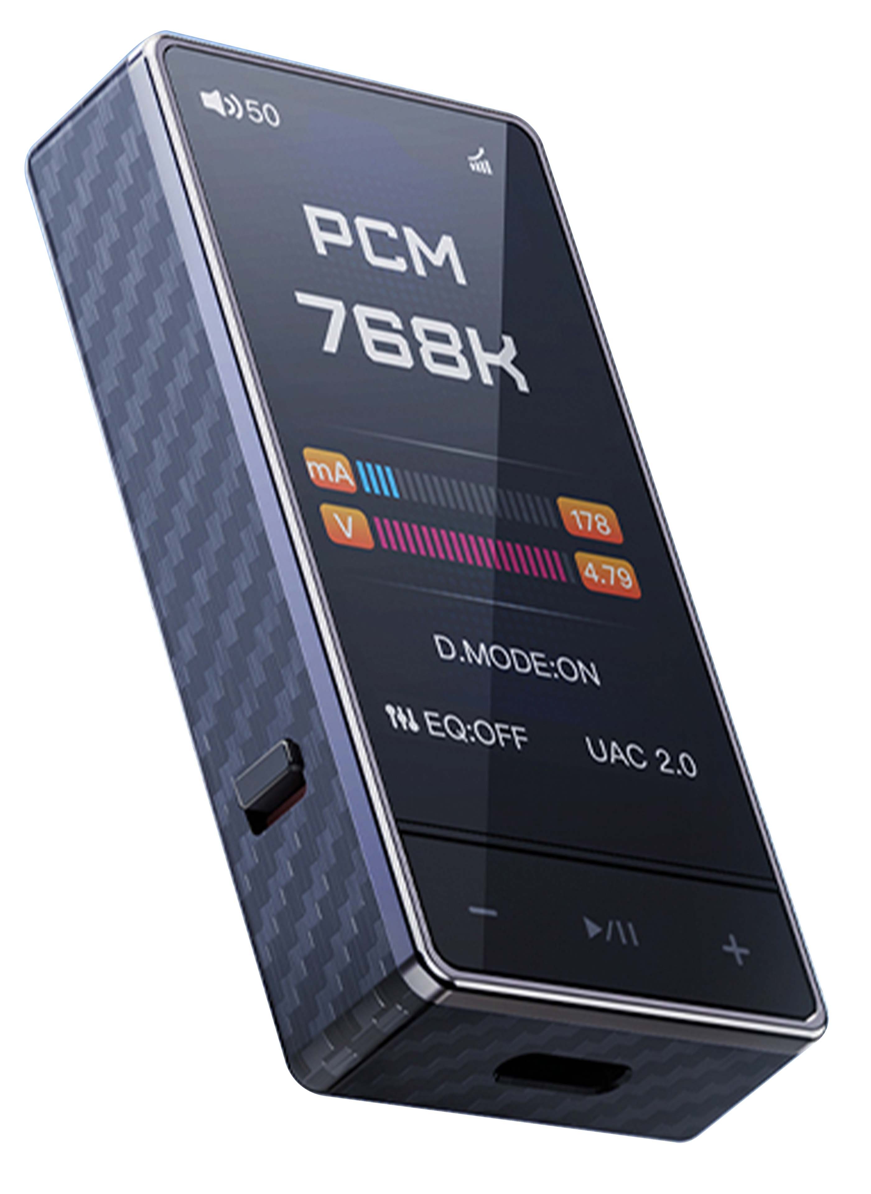 FIIO QX13 DAC Amplificateur Casque Portable ES9027PRO XMOS XU-316 32bit 768kHz DSD512 Fibre Carbone Noir