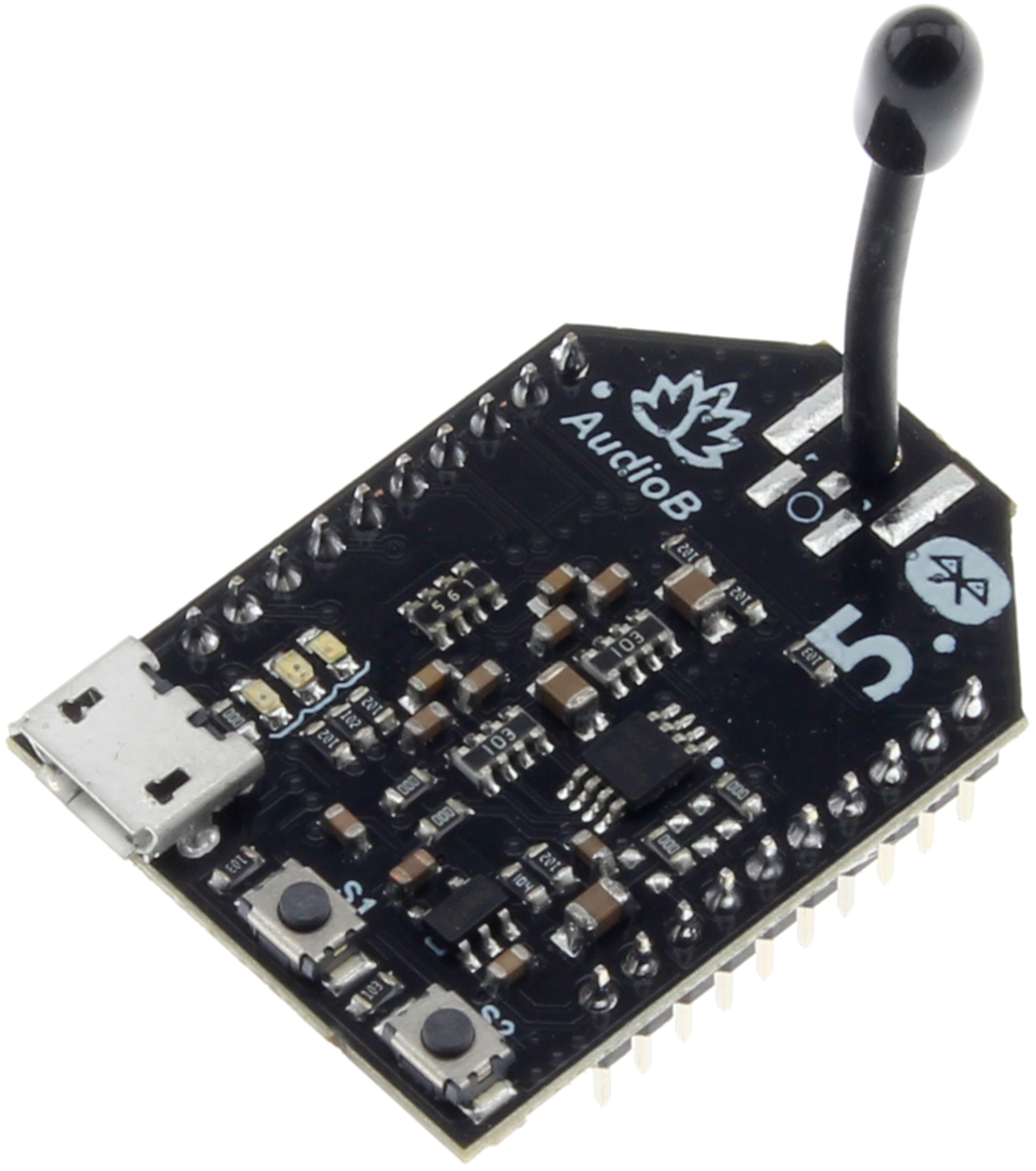 TINYSINE AUDIOB TSA6179 Bluetooth 5.0 Receiver Board QCC3031 aptX HD TWS U.FL with Antenna