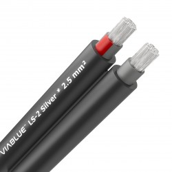 VIABLUE LS-2 SILVER Speaker Cable Silver-plated OFC Copper 2x2.5mm²