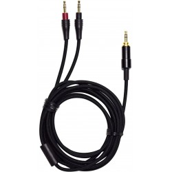 TAGO STUDIO T3-CB11 Câble pour casque Jack 3.5mm vers 2x Jack 3.5mm 1.8m