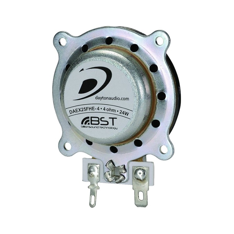 DAYTON AUDIO DAEX25FHE4 Speaker Driver Exciter Bodyshaker 24W 4 Ohm Ø