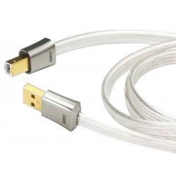 HIFI HDD TC19BA COMET USB-B to USB-A OTG Cable Pure Silver Shielded 95cm