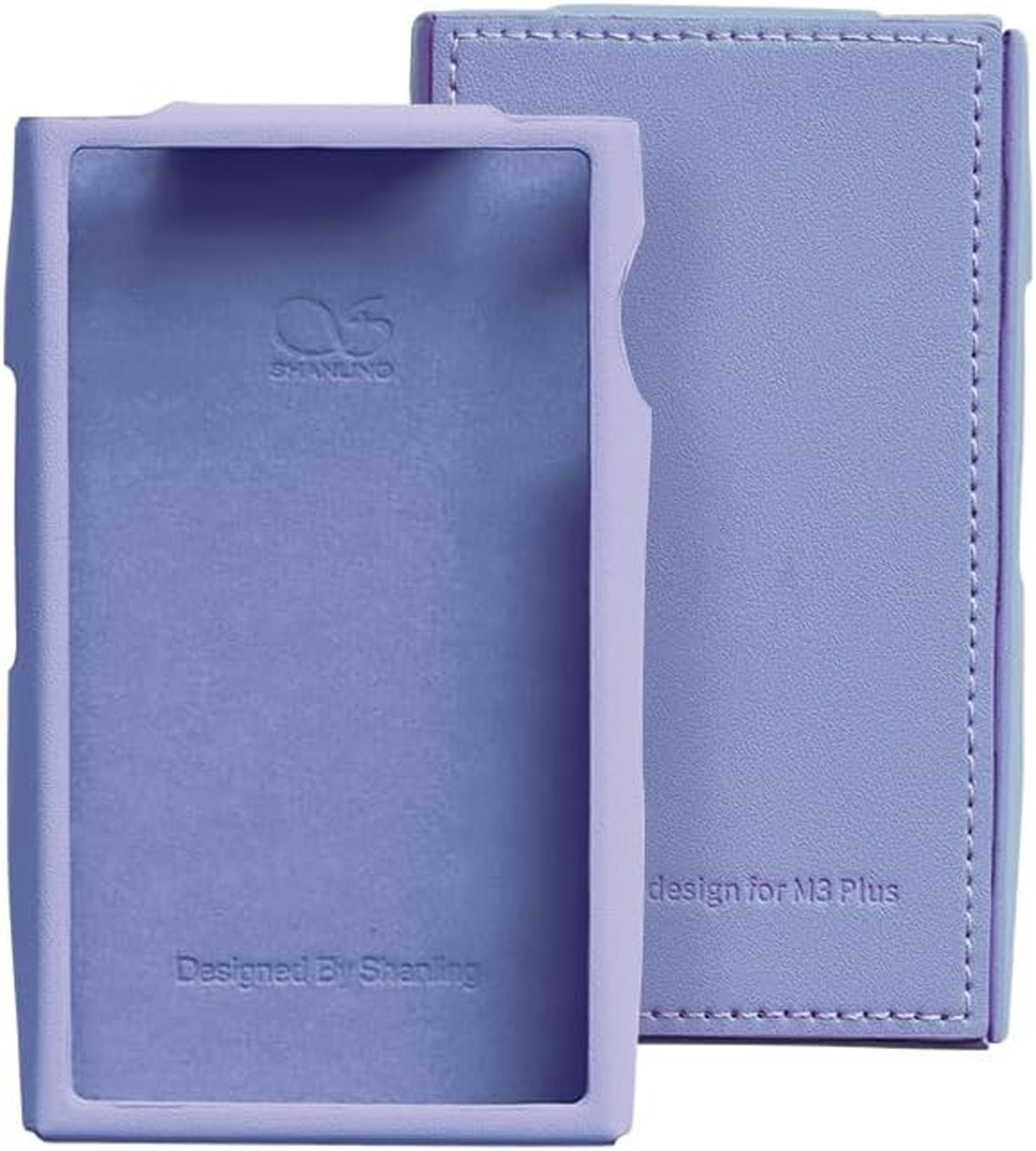 SHANLING M3 PLUS LEATHER CASE Étui de Protection pour Baladeur DAP Shanling M3 Plus Mauve