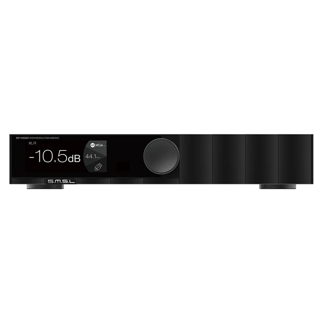 [GRADE B] SMSL D400PRO DAC AK4191 AK4499EX XMOS XU316 Bluetooth 5.0 32bit 768kHz DSD512 MQA Noir