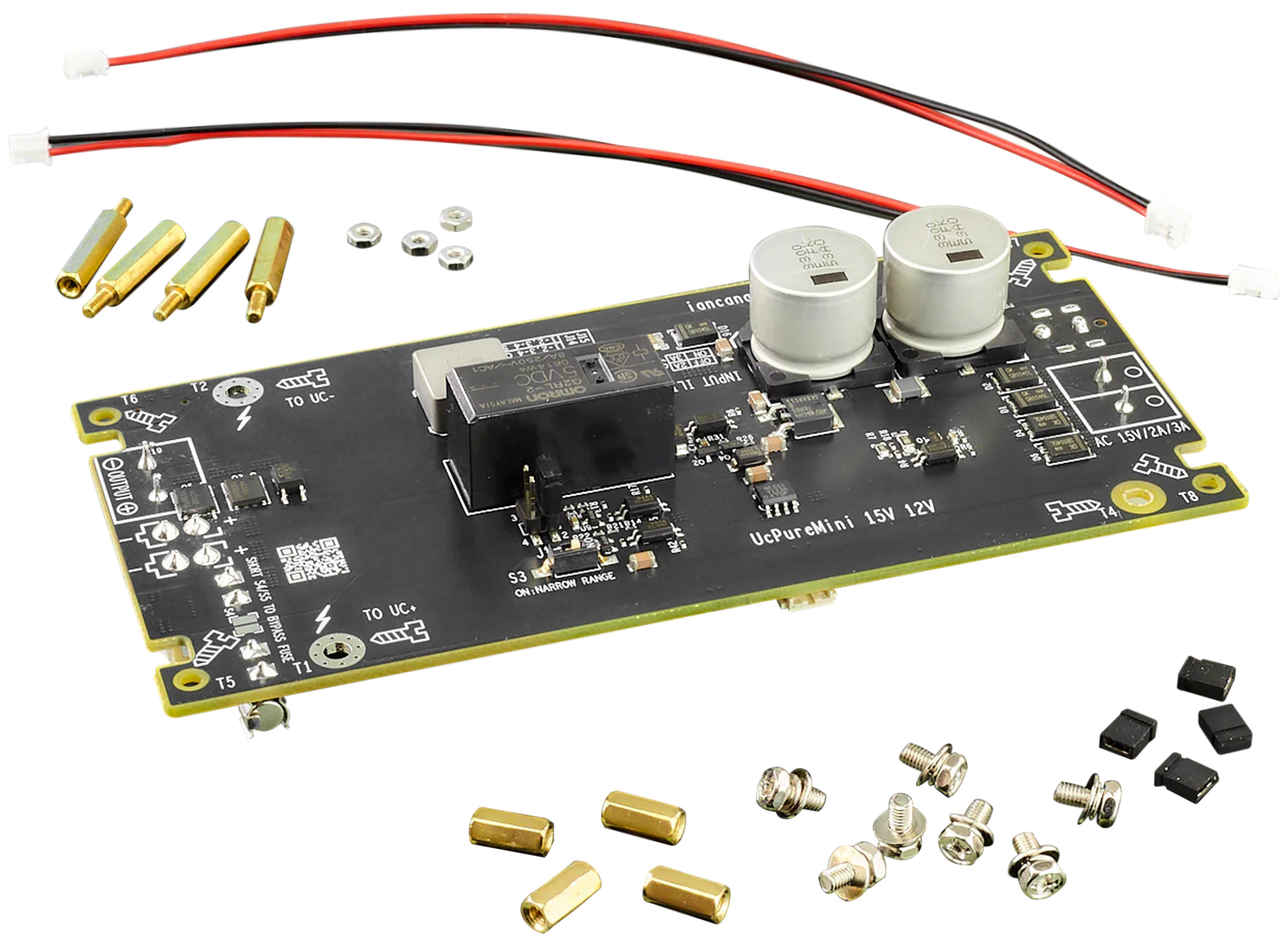 IAN CANADA UCPURE MINI SOLO Supercapacitor Power Supply Module Kit Class A +/-12V +/-15V