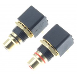 RCA Inlet for ICs Gold-Plated (Pair)