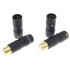 ETI LINK XLR Connector Gold Plated Tellurium Copper Ø9mm (Set x4)