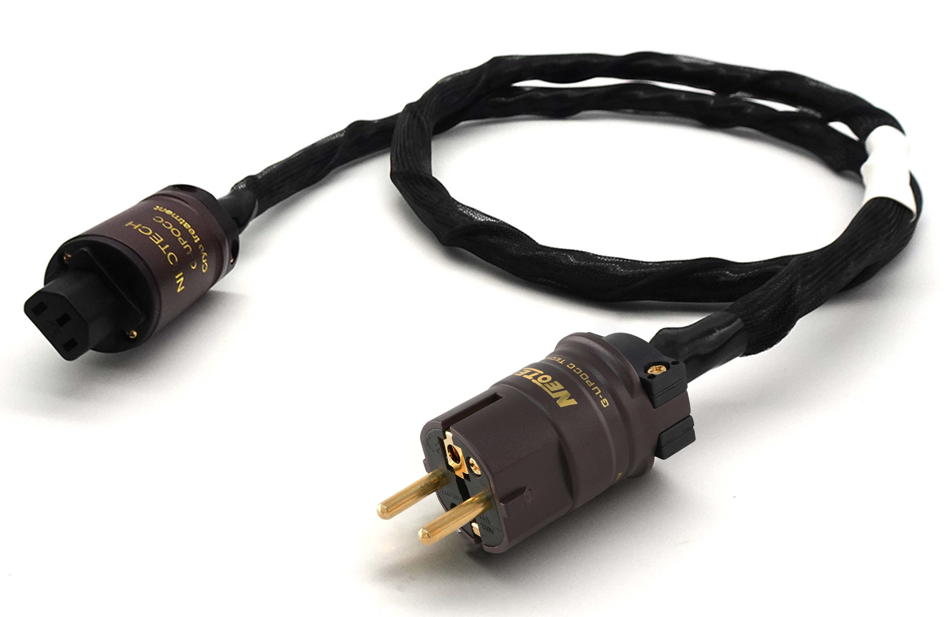NEOTECH NEMOP-3014 Power Cable Schuko IEC C13 Cryo UP-OCC 3x2mm² 1.5m