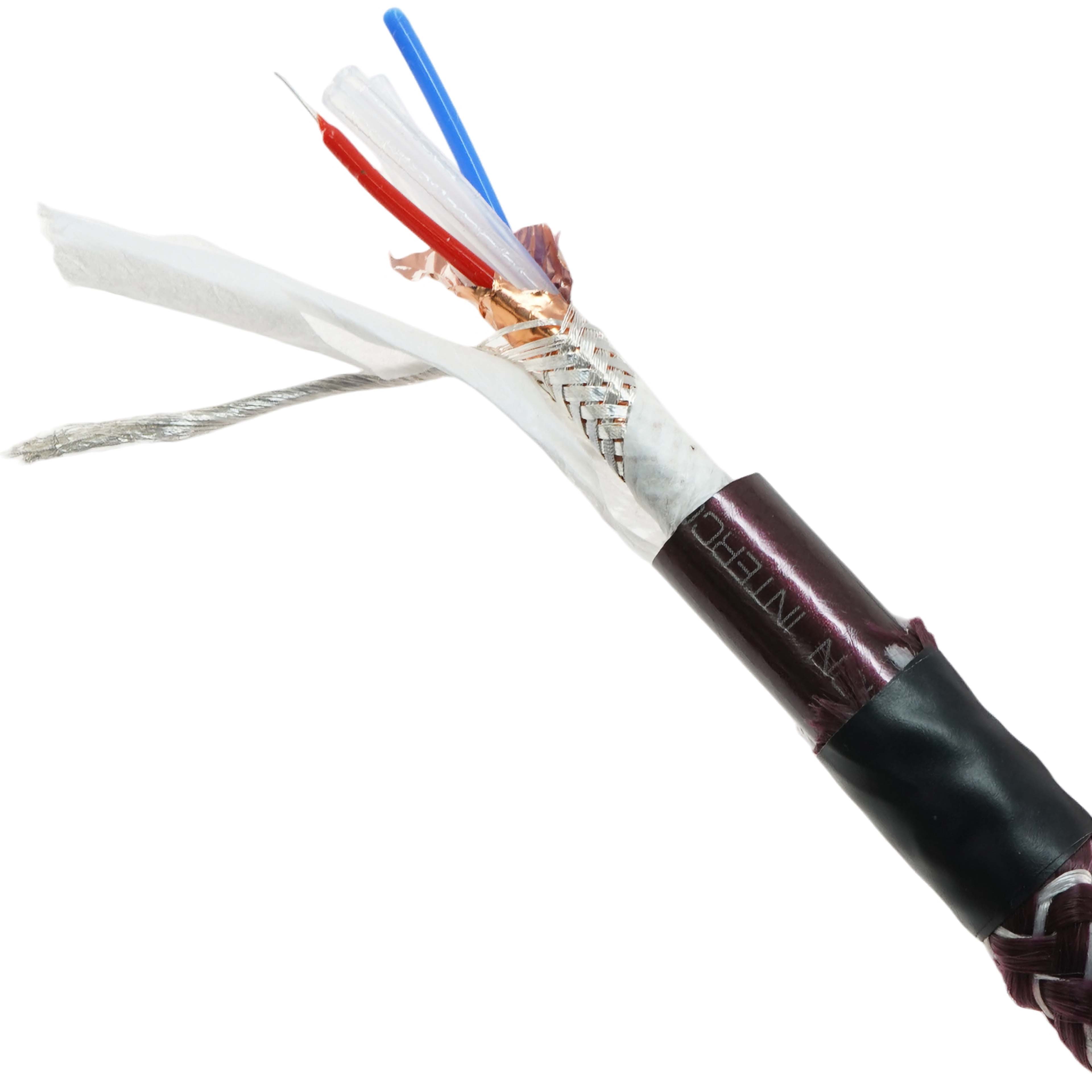 NEOTECH NEI-1002 II Interconnect Cable UP-OCC Silver UP-OCC Silver/Gold Plating Shielded 2x0.32mm² Ø13mm