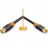 HICON Ergonomic Coaxial Cable Female Antenna - Male 1.5m