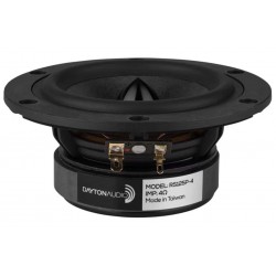 DAYTON AUDIO RS125P-4 Haut-Parleur de Grave Papier/Kevlar 30W 4 Ohm 90dB 70Hz-12kHz Ø12.7cm