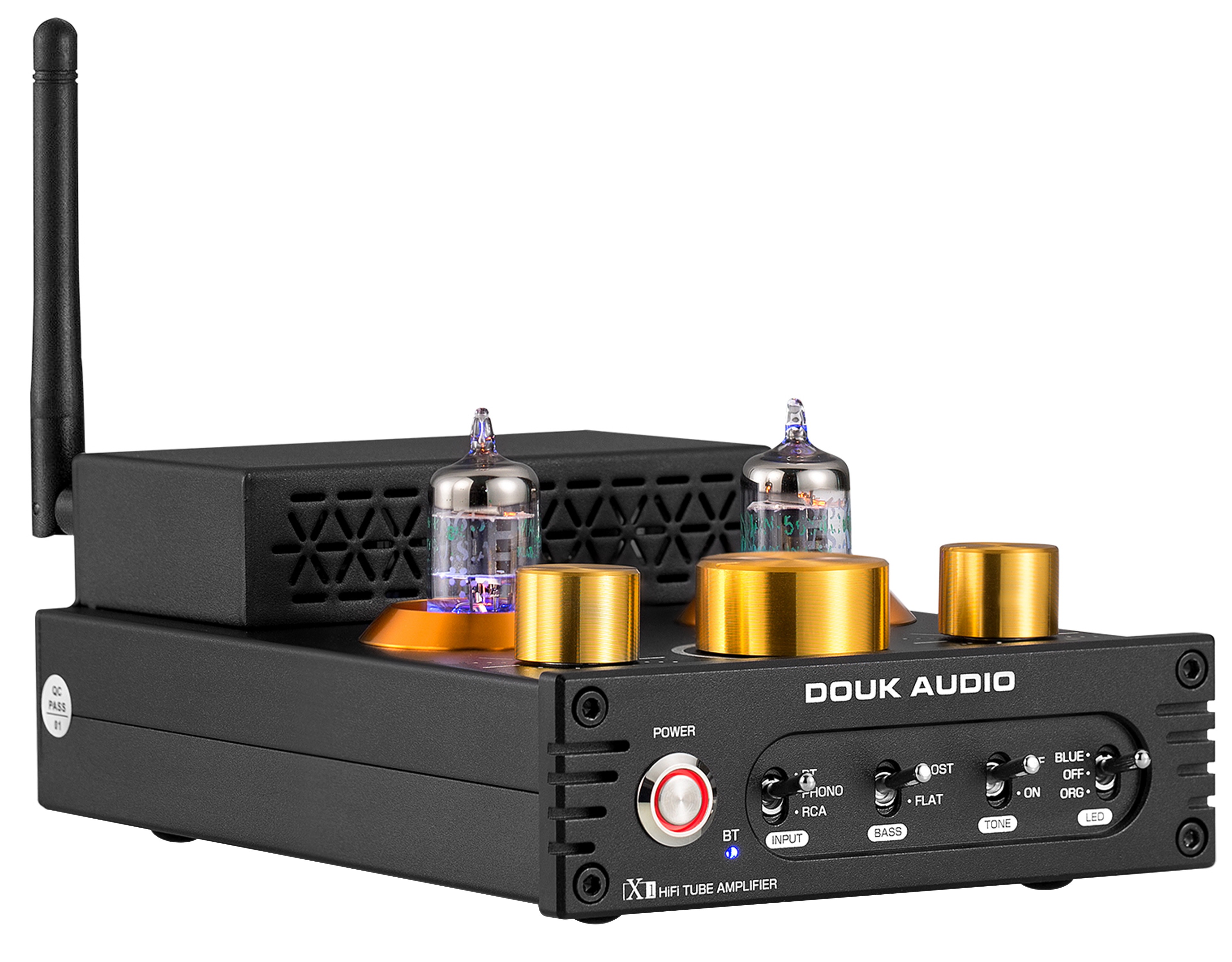 DOUK AUDIO X1 Tube Amplifier JAN 5725W Phono MM Bluetooth 5.0 2x160W 4 ohms