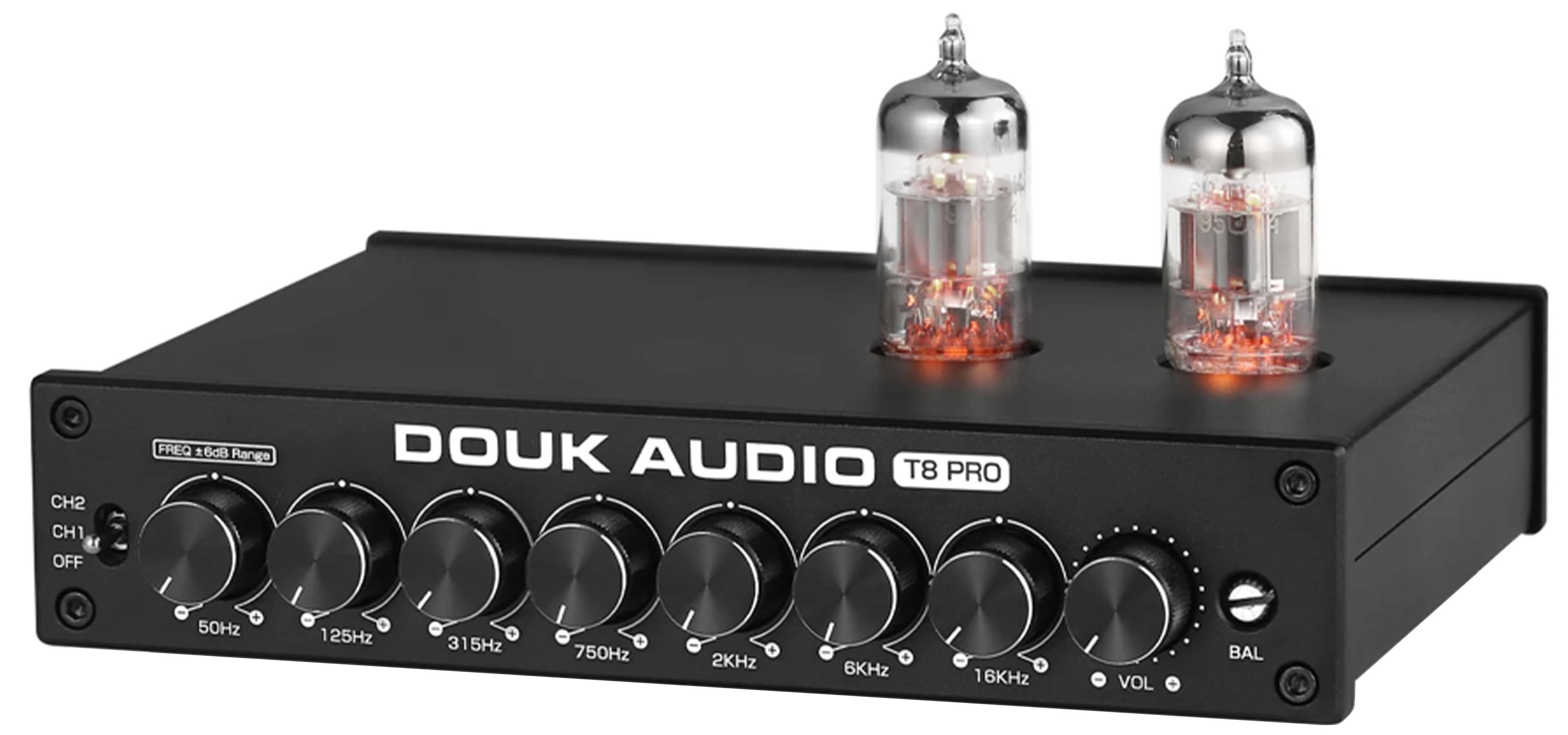 DOUK AUDIO T8PRO Tube Preamplifier 7-Band Equalizer