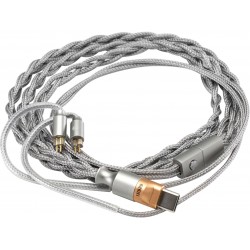 DD HIFI Câble USB-C to CIEM 0.78mm Copper OCC Portable DAC CS43198 1.2m