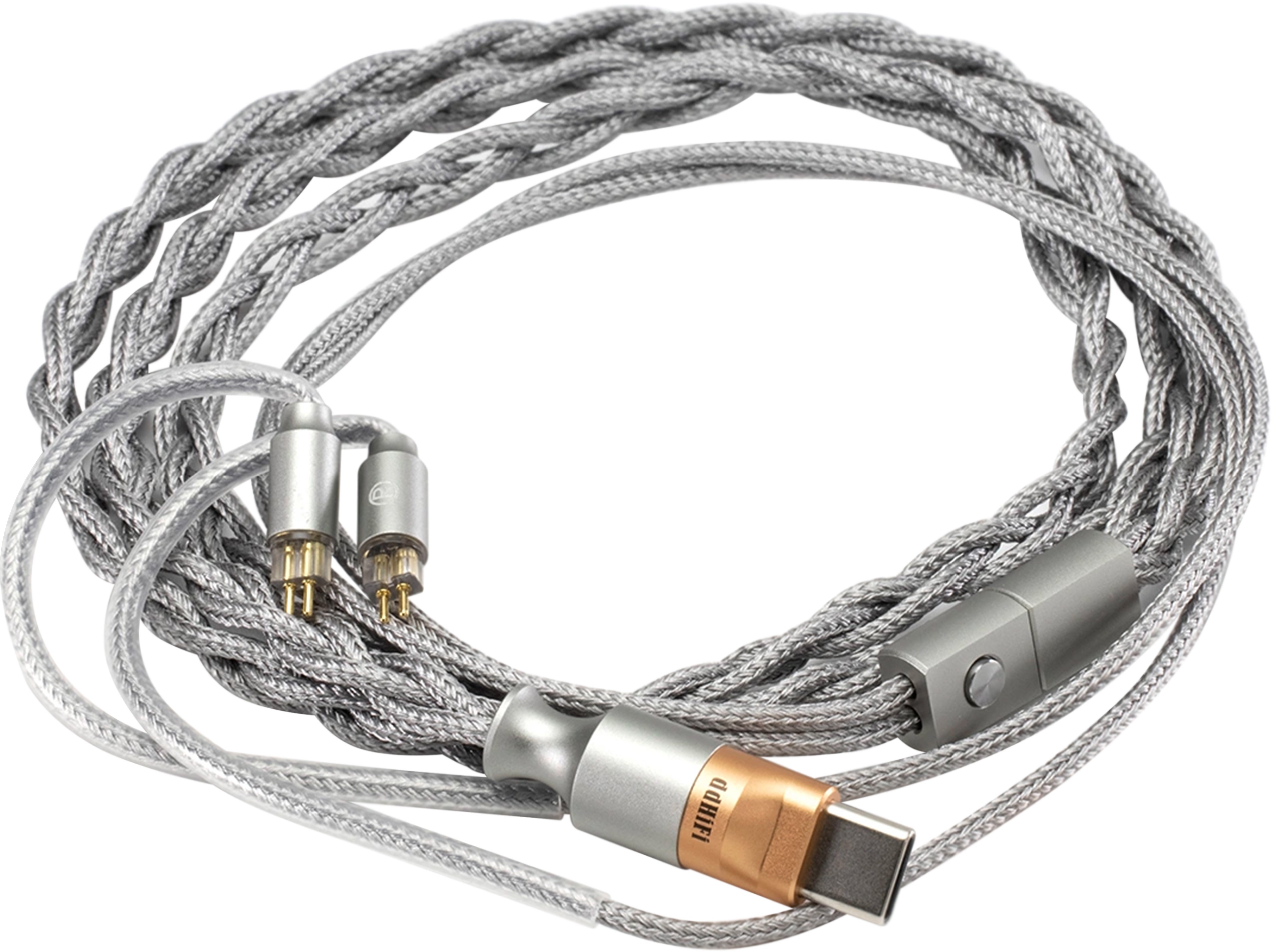 DDHIFI M198C USB-C to CIEM 0.78mm Earphones Cable OCC Copper CS43198 DAC 1.2m
