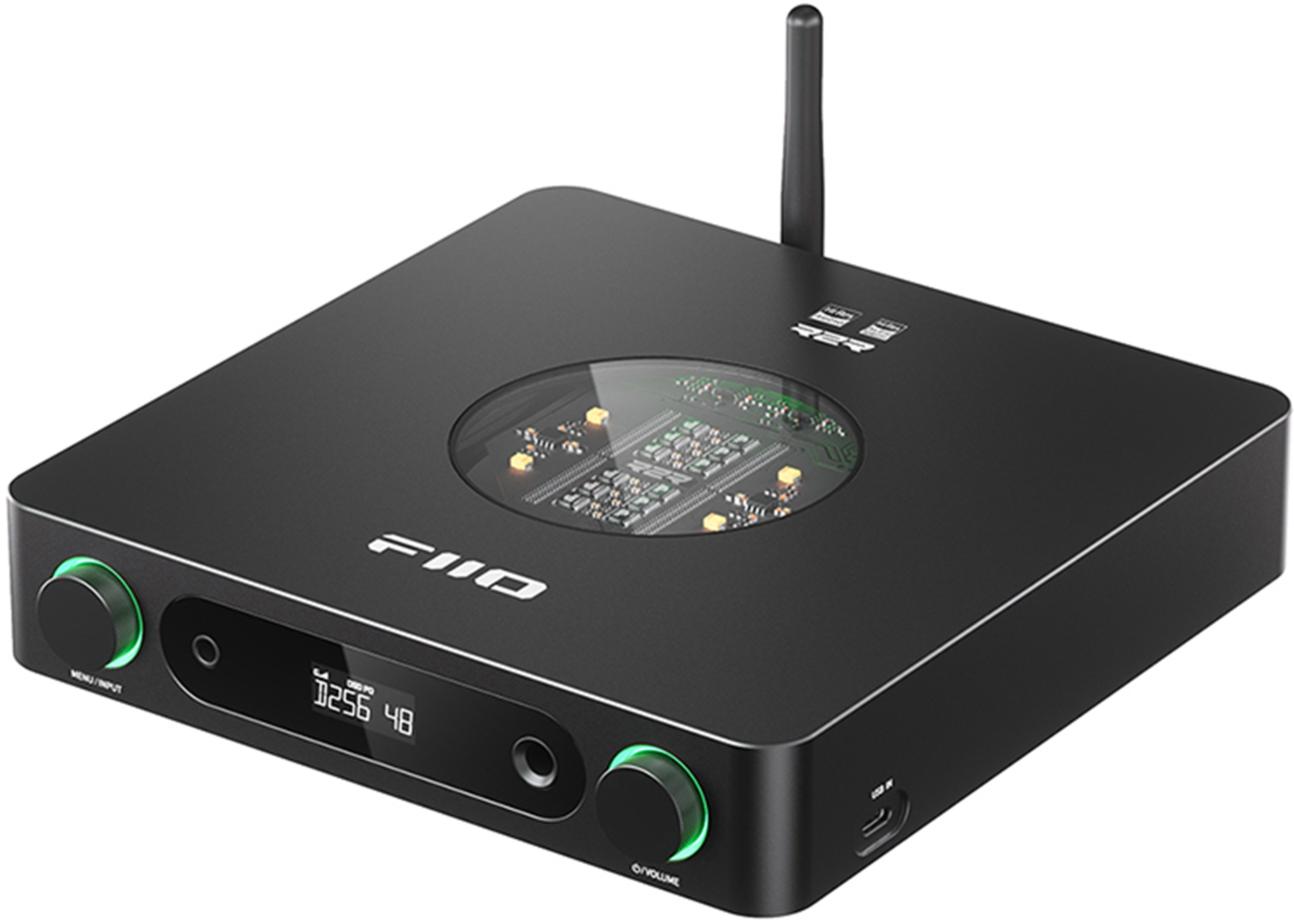 FIIO K13 DAC R2R Amplificateur Casque 32bit 384kHz DSD256 Noir