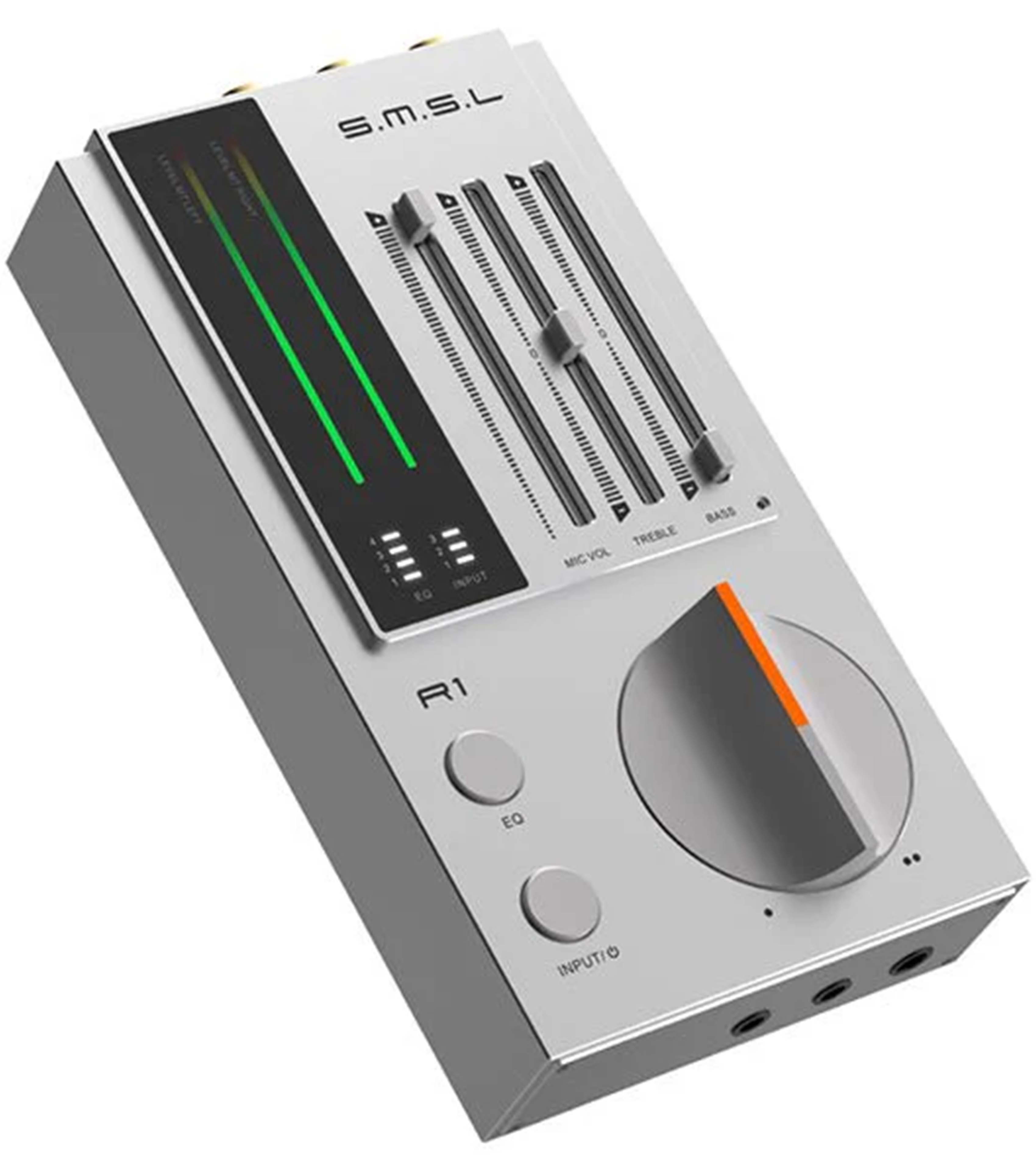SMSL R1 Portable DAC Headphone Amplifier 4x CS43131 Silver