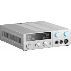 FIIO K15 DAC AK4497SVQ Amplificateur Casque Class AB Lecteur Réseau Airplay Roon Ready 32bit 768kHz DSD512 Argent